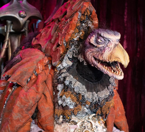 A Skeksis from an 80s fantasy movie